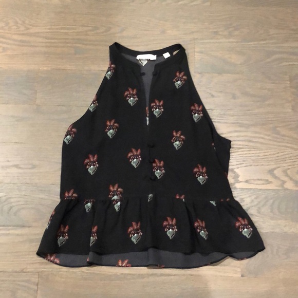 A.L.C. Silk sleeveless top, Sz 6 - Picture 1 of 4